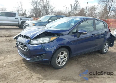 2016 Ford Fiesta Se из США, поврежденный, VIN 3FADP4EJXGM154217